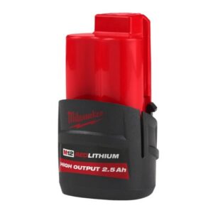 Milwaukee M12 2,5 AH HIGH OUTPUTâ¢ Batteri